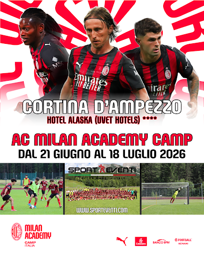 CORTINA D’AMPEZZO: Milan Junior Camp